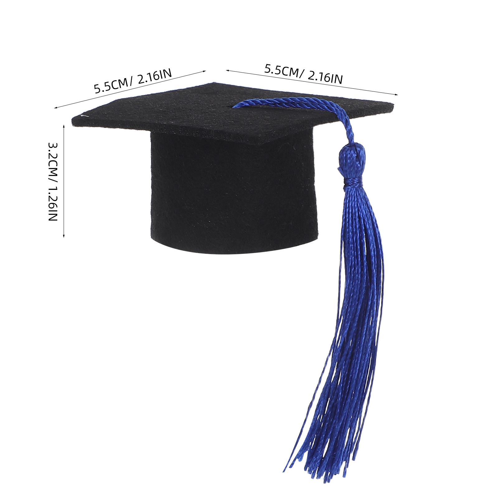 6Pcs Mini Doctoral Hat Wine Bo - огляд і ціна Wine Beer Hat