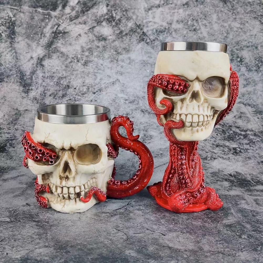 Party Wine Cup Novelty Skull B - огляд і ціна Whisky Beer And Wine